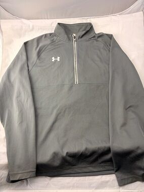 Under Armour Men’s Gray Half-Zip Sweater